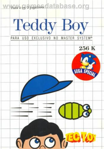 Cover Teddy Boy for Master System II